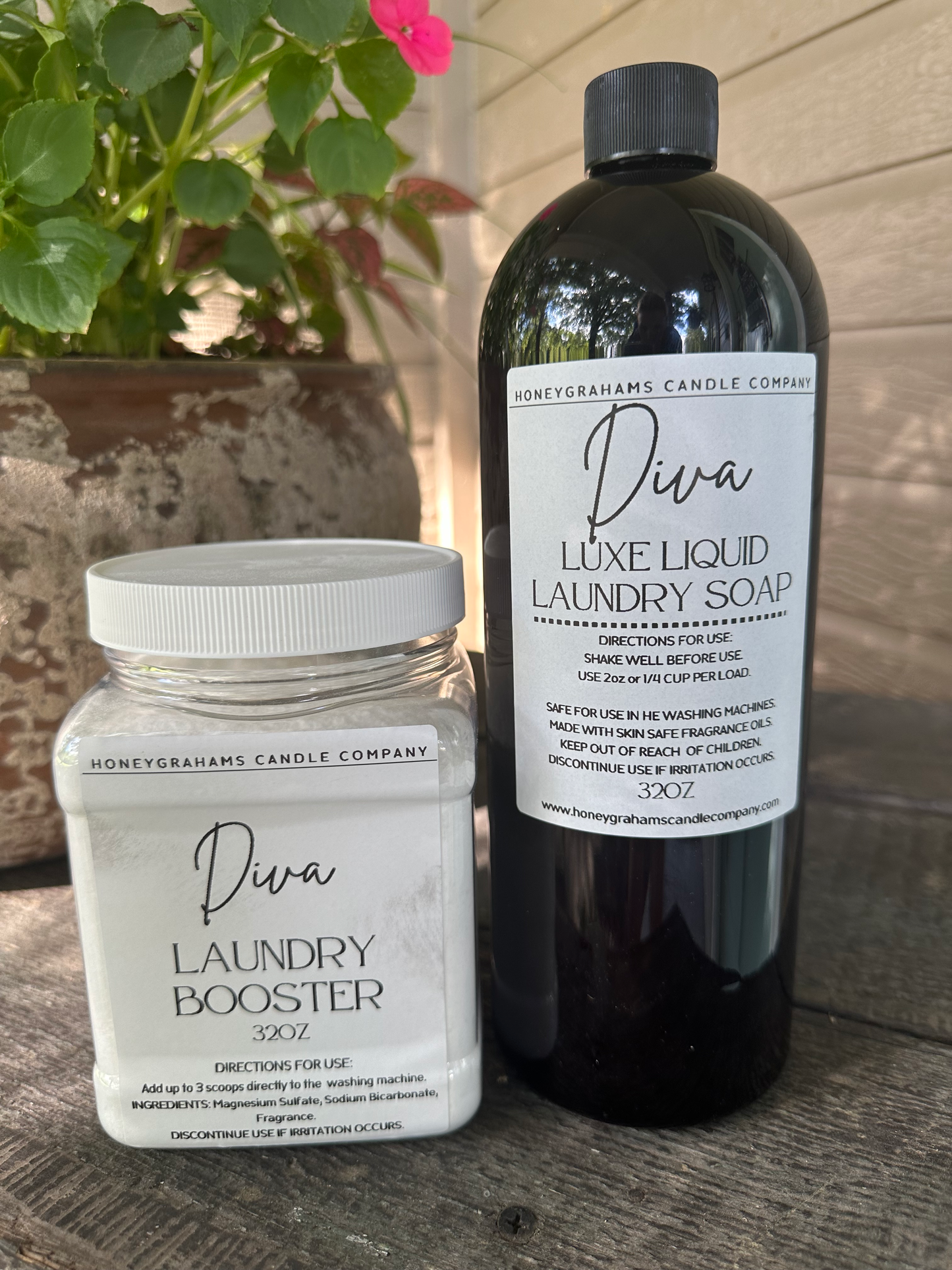 Luxe Liquid Laundry Soap and Laundry Booster Bundle