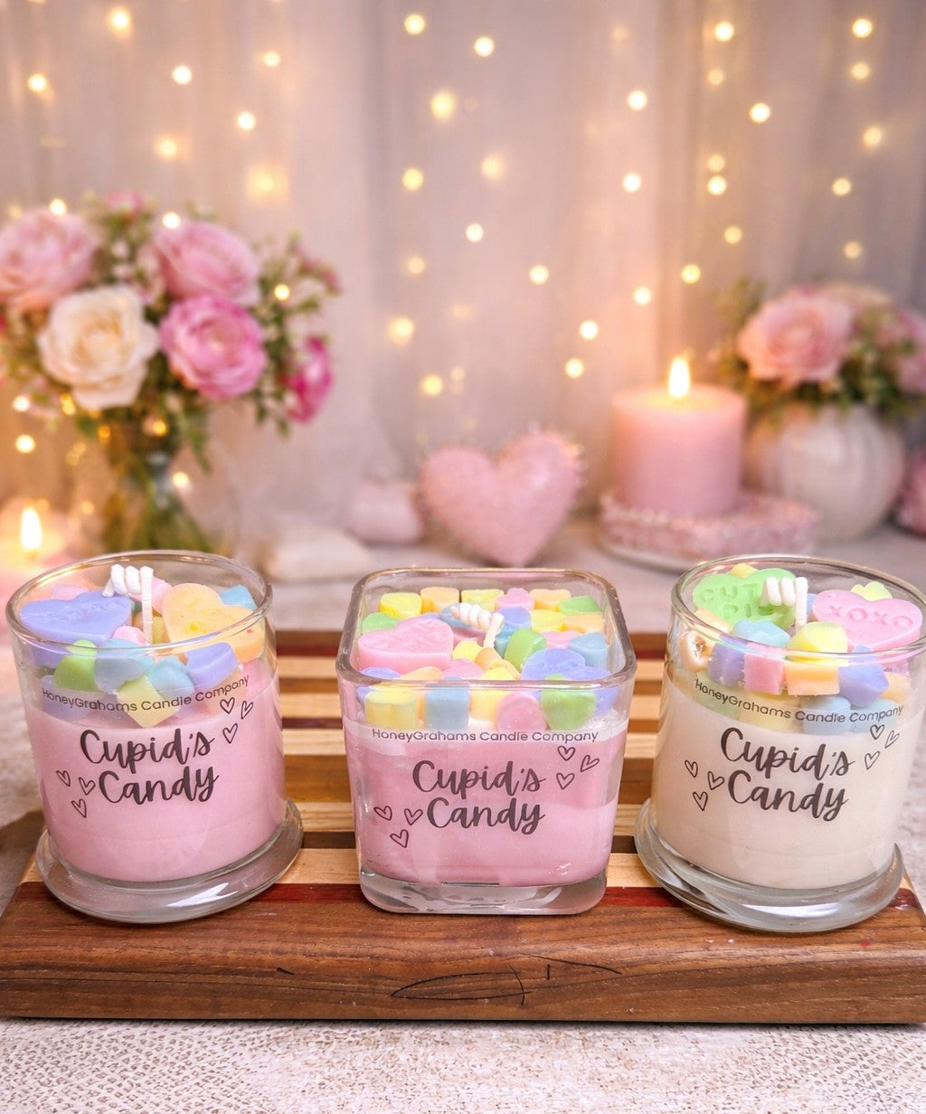 Cupids Candy Candle