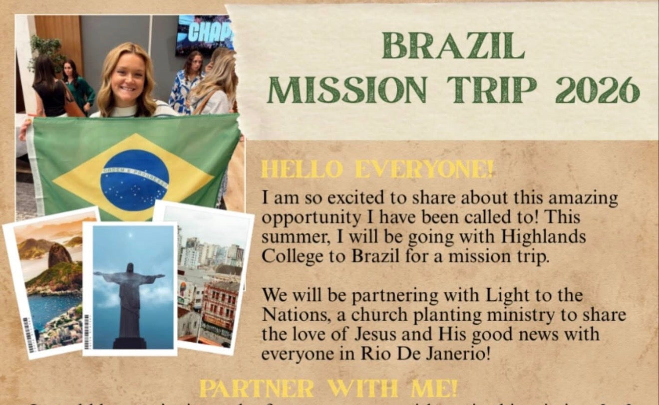 Karlees Mission Trip Candle 💚