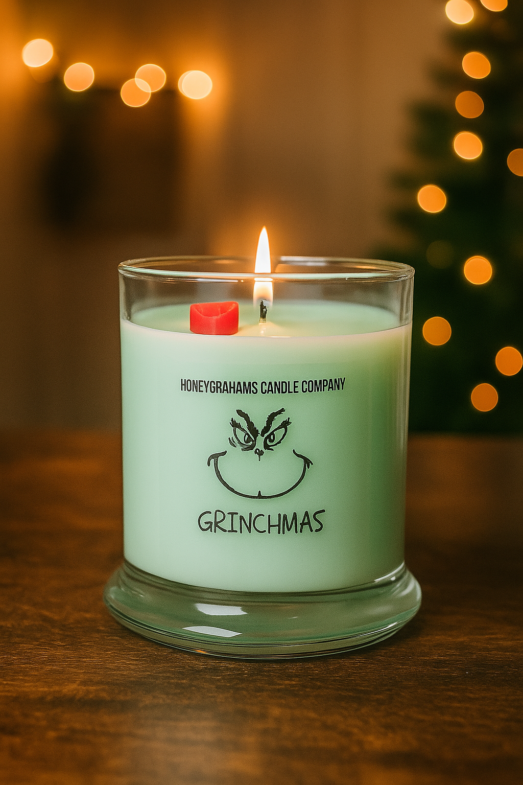 Grinchmas Candle